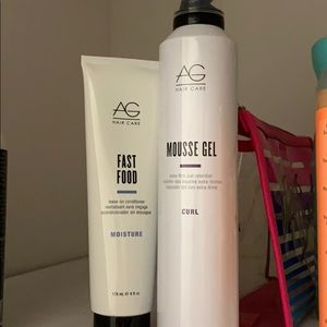 AG fast food hair product duo
